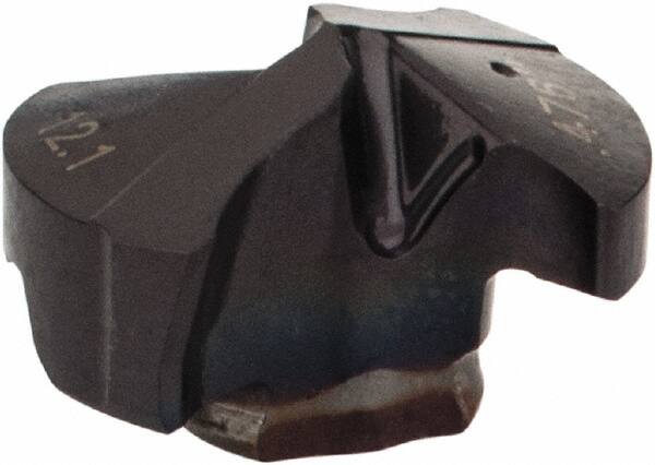 Iscar - Series IDI-SG, 0.476" Diam Grade IC908 140° Replaceable Drill Tip - Carbide, TiAlN Finish - Americas Industrial Supply