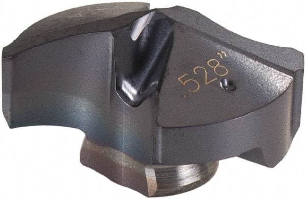 Iscar - Series IDI-SG, 13.41mm Diam Grade IC908 140° Replaceable Drill Tip - Carbide, TiAlN Finish, 13 Seat Size - Americas Industrial Supply