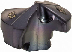 Iscar - Series IDI-SG, 0.366" Diam Grade IC908 140° Replaceable Drill Tip - Carbide, TiAlN Finish - Americas Industrial Supply