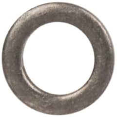 Made in USA - #0 Screw, Grade 300 Stainless Steel Standard Flat Washer - 0.063" ID x 0.099" OD, 0.016" Thick, Passivated Finish, Meets Military Specifications - Americas Industrial Supply
