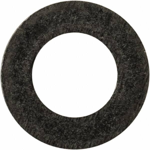 Made in USA - #5L Screw, Grade 300 Stainless Steel Standard Flat Washer - 0.128" ID x 0.238" OD, 0.016" Thick, Passivated Finish, Meets Military Specifications - Americas Industrial Supply