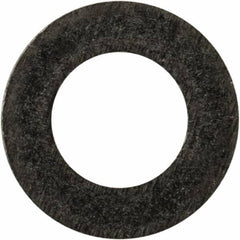 Made in USA - #5L Screw, Grade 300 Stainless Steel Standard Flat Washer - 0.128" ID x 0.238" OD, 0.016" Thick, Passivated Finish, Meets Military Specifications - Americas Industrial Supply