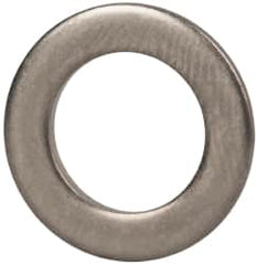 Made in USA - 3/8" Screw, Grade AN960 Stainless Steel Standard Flat Washer - 0.39" ID x 5/8" OD, 0.063" Thick, Passivated Finish, Meets Military Specifications - Americas Industrial Supply