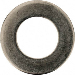 Made in USA - 9/16" Screw, Grade AN960 Stainless Steel Standard Flat Washer - 0.578" ID x 1.062" OD, 0.063" Thick, Passivated Finish, Meets Military Specifications - Americas Industrial Supply