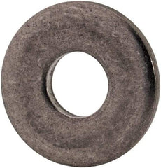 Made in USA - #2 Screw, Grade AN960 Stainless Steel Standard Flat Washer - 0.099" ID x 1/4" OD, 0.032" Thick, Passivated Finish, Meets Military Specifications - Americas Industrial Supply