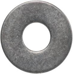 Made in USA - #8 Screw, Grade AN960 Stainless Steel Standard Flat Washer - 0.174" ID x 3/8" OD, 0.032" Thick, Passivated Finish, Meets Military Specifications - Americas Industrial Supply