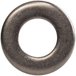 Made in USA - 1/4" Screw, Grade AN960 Stainless Steel Standard Flat Washer - 0.267" ID x 1/2" OD, 0.063" Thick, Passivated Finish, Meets Military Specifications - Americas Industrial Supply