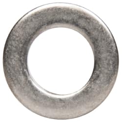 Made in USA - 5/16" Screw, Grade AN960 Stainless Steel Standard Flat Washer - 0.328" ID x 0.562" OD, 0.063" Thick, Passivated Finish, Meets Military Specifications - Americas Industrial Supply