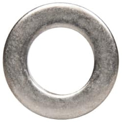 Made in USA - 5/16" Screw, Grade AN960 Stainless Steel Standard Flat Washer - 0.328" ID x 0.562" OD, 0.063" Thick, Passivated Finish, Meets Military Specifications - Americas Industrial Supply