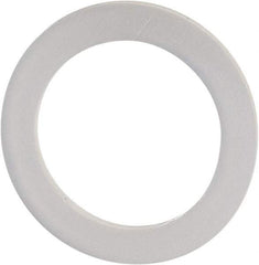Made in USA - 3/8" Screw, Grade 6/6 Nylon Standard Flat Washer - 7/16" ID x 5/8" OD, 0.031" Thick, Plain Finish - Americas Industrial Supply