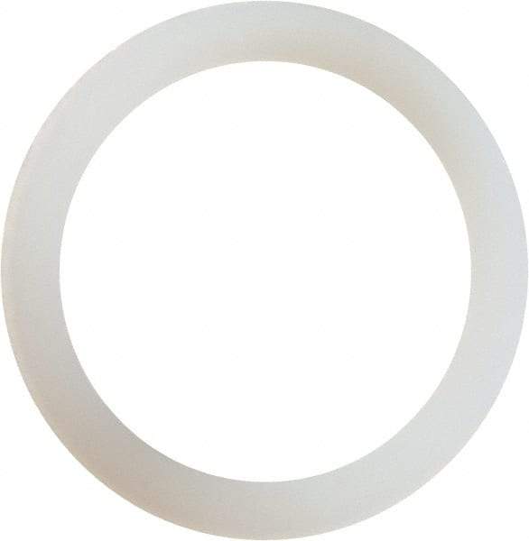 Made in USA - 3/4" Screw, Grade 6/6 Nylon Standard Flat Washer - 3/4" ID x 1" OD, 0.062" Thick, Plain Finish - Americas Industrial Supply