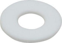 Made in USA - 3/8" Screw, PTFE Standard Flat Washer - 0.39" ID x 7/8" OD, 0.062" Thick, Plain Finish - Americas Industrial Supply