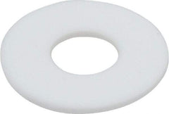 Made in USA - 3/8" Screw, PTFE Standard Flat Washer - 0.406" ID x 1" OD, 0.062" Thick, Plain Finish - Americas Industrial Supply
