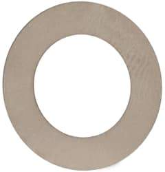 Made in USA - 0.012" Thick, 0.38" Inside x 5/8" OD, Round Shim - 5/16" Screw, Uncoated 302/304 Stainless Steel - Americas Industrial Supply