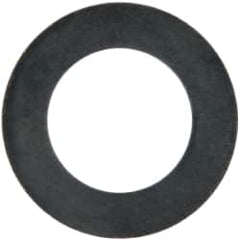 Made in USA - 0.007" Thick, 0.38" Inside x 5/8" OD, Round Shim - 5/16" Screw, Uncoated 302/304 Stainless Steel - Americas Industrial Supply