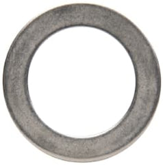 Made in USA - 0.02" Thick, 0.505" Inside x 3/4" OD, Round Shim - 7/16" Screw, Uncoated 302/304 Stainless Steel - Americas Industrial Supply