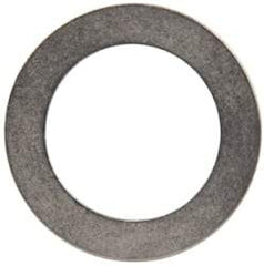 Made in USA - 0.024" Thick, 0.505" Inside x 3/4" OD, Round Shim - 7/16" Screw, Uncoated 302/304 Stainless Steel - Americas Industrial Supply