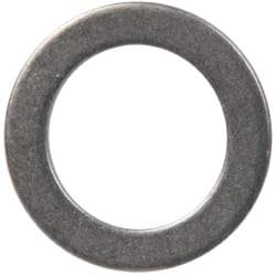 Made in USA - 0.06" Thick, 0.505" Inside x 3/4" OD, Round Shim - 7/16" Screw, Uncoated 302/304 Stainless Steel - Americas Industrial Supply