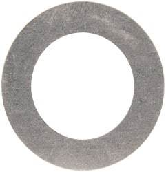 Made in USA - 0.005" Thick, 0.63" Inside x 1" OD, Round Shim - 9/16" Screw, Uncoated 302/304 Stainless Steel - Americas Industrial Supply