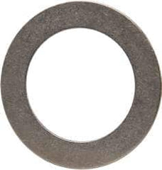 Made in USA - 0.024" Thick, 0.755" Inside x 1-1/8" OD, Round Shim - 5/8" Screw, Uncoated 302/304 Stainless Steel - Americas Industrial Supply