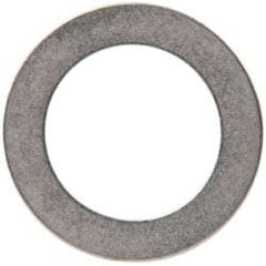 Made in USA - 0.03" Thick, 0.755" Inside x 1-1/8" OD, Round Shim - 5/8" Screw, Uncoated 302/304 Stainless Steel - Americas Industrial Supply