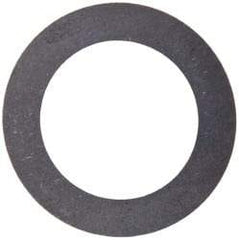 Made in USA - 0.005" Thick, 0.755" Inside x 1-1/8" OD, Round Shim - 5/8" Screw, Uncoated 302/304 Stainless Steel - Americas Industrial Supply