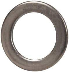 Made in USA - 0.09" Thick, 3/4" Inside x 1-1/8" OD, Round Shim - 5/8" Screw, Uncoated 302/304 Stainless Steel - Americas Industrial Supply