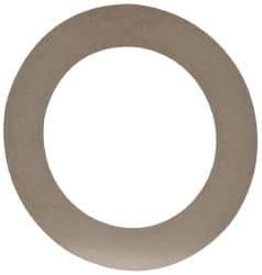 Made in USA - 0.001" Thick, 1" Inside x 1-1/2" OD, Round Shim - 7/8" Screw, Uncoated 302/304 Stainless Steel - Americas Industrial Supply