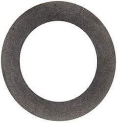 Made in USA - 0.024" Thick, 1" Inside x 1-1/2" OD, Round Shim - 7/8" Screw, Uncoated 302/304 Stainless Steel - Americas Industrial Supply