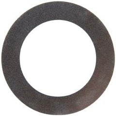 Made in USA - 0.004" Thick, 1" Inside x 1-1/2" OD, Round Shim - 7/8" Screw, Uncoated 302/304 Stainless Steel - Americas Industrial Supply