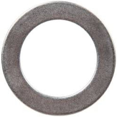 Made in USA - 0.048" Thick, 1" Inside x 1-1/2" OD, Round Shim - 7/8" Screw, Uncoated 302/304 Stainless Steel - Americas Industrial Supply