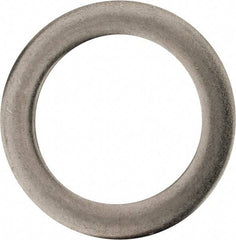 Made in USA - 1/8" Thick, 1-1/8" Inside x 1-5/8" OD, Round Shim - Uncoated 302/304 Stainless Steel - Americas Industrial Supply