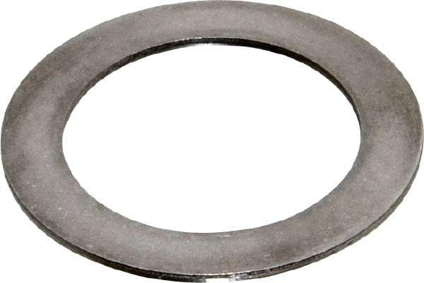Made in USA - 0.048" Thick, 1-1/8" Inside x 1-5/8" OD, Round Shim - Uncoated 302/304 Stainless Steel - Americas Industrial Supply