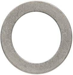 Made in USA - 0.06" Thick, 1-1/8" Inside x 1-5/8" OD, Round Shim - Uncoated 302/304 Stainless Steel - Americas Industrial Supply