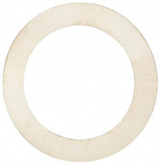 Made in USA - 0.001" Thick, 1-1/4" Inside x 1-3/4" OD, Round Shim - Uncoated 302/304 Stainless Steel - Americas Industrial Supply