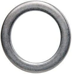Made in USA - 1/8" Thick, 1-1/4" Inside x 1-3/4" OD, Round Shim - Uncoated 302/304 Stainless Steel - Americas Industrial Supply