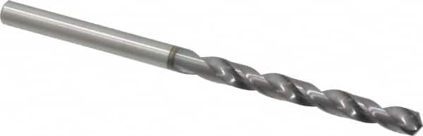 OSG - 4.20116mm 120° Vanadium High Speed Steel Jobber Drill - TiCN Finish, Right Hand Cut, Spiral Flute, Straight Shank, 75mm OAL, Standard Point - Americas Industrial Supply