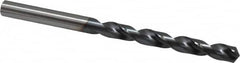 OSG - 7.29996mm 120° Vanadium High Speed Steel Jobber Drill - TiCN Finish, Right Hand Cut, Spiral Flute, Straight Shank, 109mm OAL, Standard Point - Americas Industrial Supply