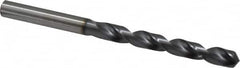 OSG - 7.39902mm 120° Vanadium High Speed Steel Jobber Drill - TiCN Finish, Right Hand Cut, Spiral Flute, Straight Shank, 109mm OAL, Standard Point - Americas Industrial Supply