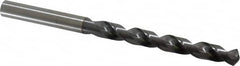 OSG - 8.001mm 120° Vanadium High Speed Steel Jobber Drill - TiCN Finish, Right Hand Cut, Spiral Flute, Straight Shank, 117mm OAL, Standard Point - Americas Industrial Supply