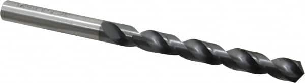 OSG - 8.8011mm 120° Vanadium High Speed Steel Jobber Drill - TiCN Finish, Right Hand Cut, Spiral Flute, Straight Shank, 125mm OAL, Standard Point - Americas Industrial Supply