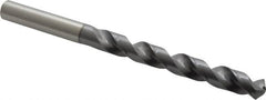 OSG - 9.29894mm 120° Vanadium High Speed Steel Jobber Drill - TiCN Finish, Right Hand Cut, Spiral Flute, Straight Shank, 125mm OAL, Standard Point - Americas Industrial Supply