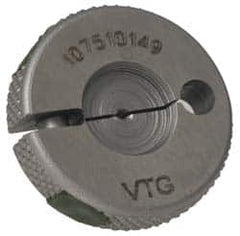 Vermont Gage - M39.0x3 No Go Single Ring Thread Gage - Class 6G, Tool Steel, NIST Traceability Certification Included - Americas Industrial Supply