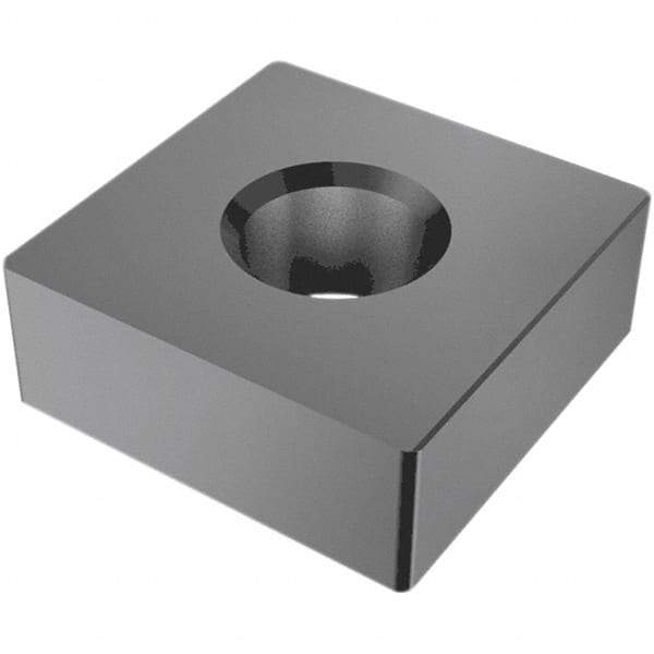 Iscar - SNGA433 T Grade IS8 Ceramic Turning Insert - Uncoated, 90° Square, 1/2" Inscr Circle, 3/16" Thick, 3/64" Corner Radius - Americas Industrial Supply
