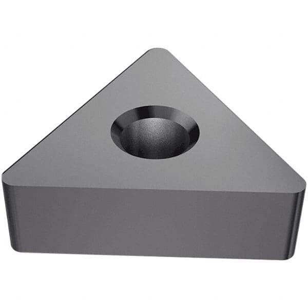 Iscar - TNGA434 Grade IN23 Ceramic Turning Insert - Al2O3/TiCN Finish, 60° Triangle, 1/2" Inscr Circle, 3/16" Thick, 1/16" Corner Radius - Americas Industrial Supply
