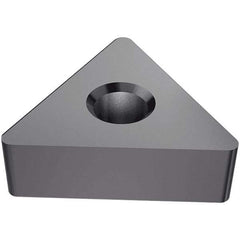 Iscar - TNGA434 Grade IN23 Ceramic Turning Insert - Al2O3/TiCN Finish, 60° Triangle, 1/2" Inscr Circle, 3/16" Thick, 1/16" Corner Radius - Americas Industrial Supply