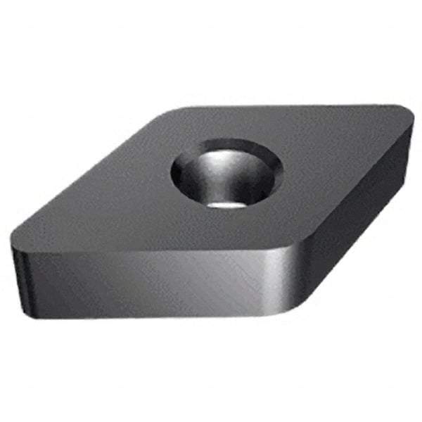 Iscar - DNGA441 Grade IN23 Ceramic Turning Insert - Al2O3/TiCN Finish, 55° Diamond, 1/2" Inscr Circle, 1/4" Thick, 1/64" Corner Radius - Americas Industrial Supply