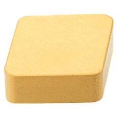 Iscar - CNG431 Grade IN23 Ceramic Turning Insert - Al2O3/TiCN Finish, 80° Diamond, 1/2" Inscr Circle, 3/16" Thick, 1/64" Corner Radius - Americas Industrial Supply
