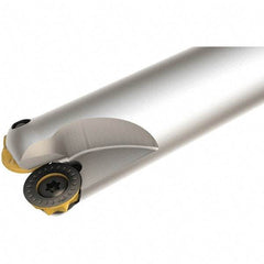 Iscar - 20mm Cutting Diam, 7mm Max Depth of Cut, Modular Connection Indexable Copy End Mill - 2 Inserts, RXCR, RXCW, RXMT 10 Insert, ER Toolholder - Americas Industrial Supply