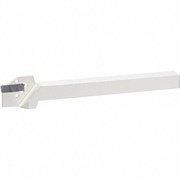 Iscar - External Thread, 0.69" Max Depth of Cut, 0.118" Min Groove Width, 4-1/2" OAL, Right Hand Indexable Grooving Cutoff Toolholder - 1/2" Shank Height x 1/2" Shank Width, DG.. Insert Style, DGT Toolholder Style, Series Do-Grip - Americas Industrial Supply